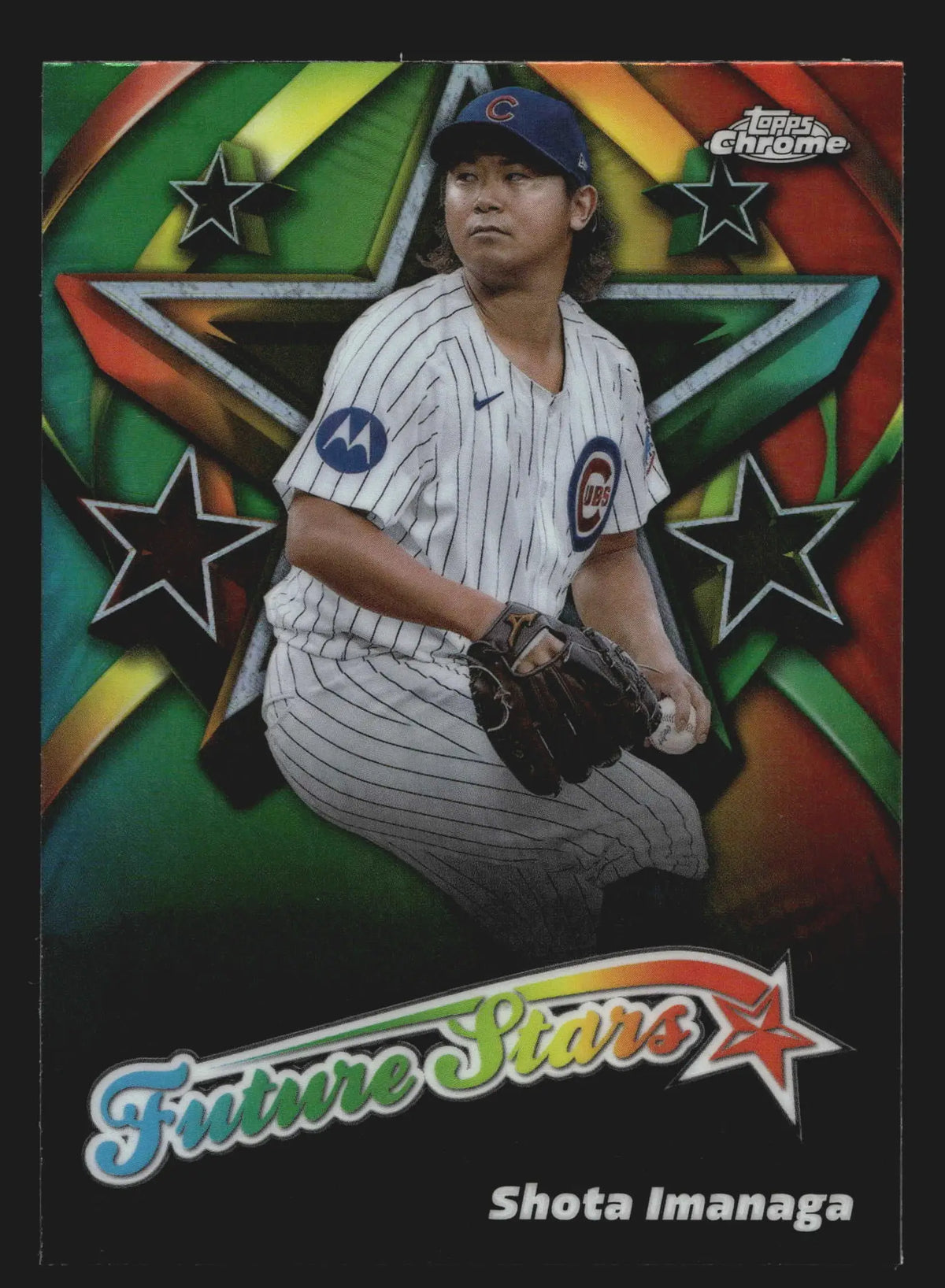 2025 Topps Chrome Future Stars Shota Imanaga #FS-5 Chicago Cubs - Baseball Card Single