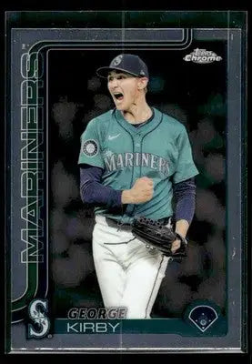 2025 Topps Chrome George Kirby #223 Seattle Mariners