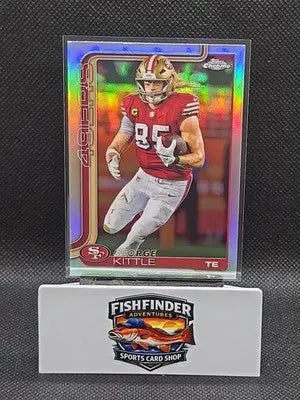 2025 Topps Chrome George Kittle #267 REFRACTOR 49ers - Football Card Single