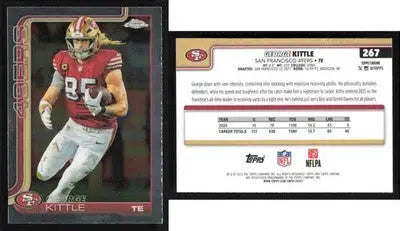2025 Topps Chrome GEORGE KITTLE #267 San Francisco 49ers - Football Card Single