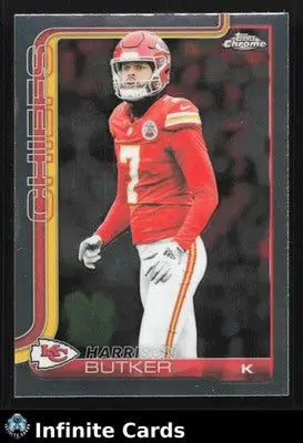 2025 Topps Chrome HARRISON BUTKER #151 Kansas City Chiefs