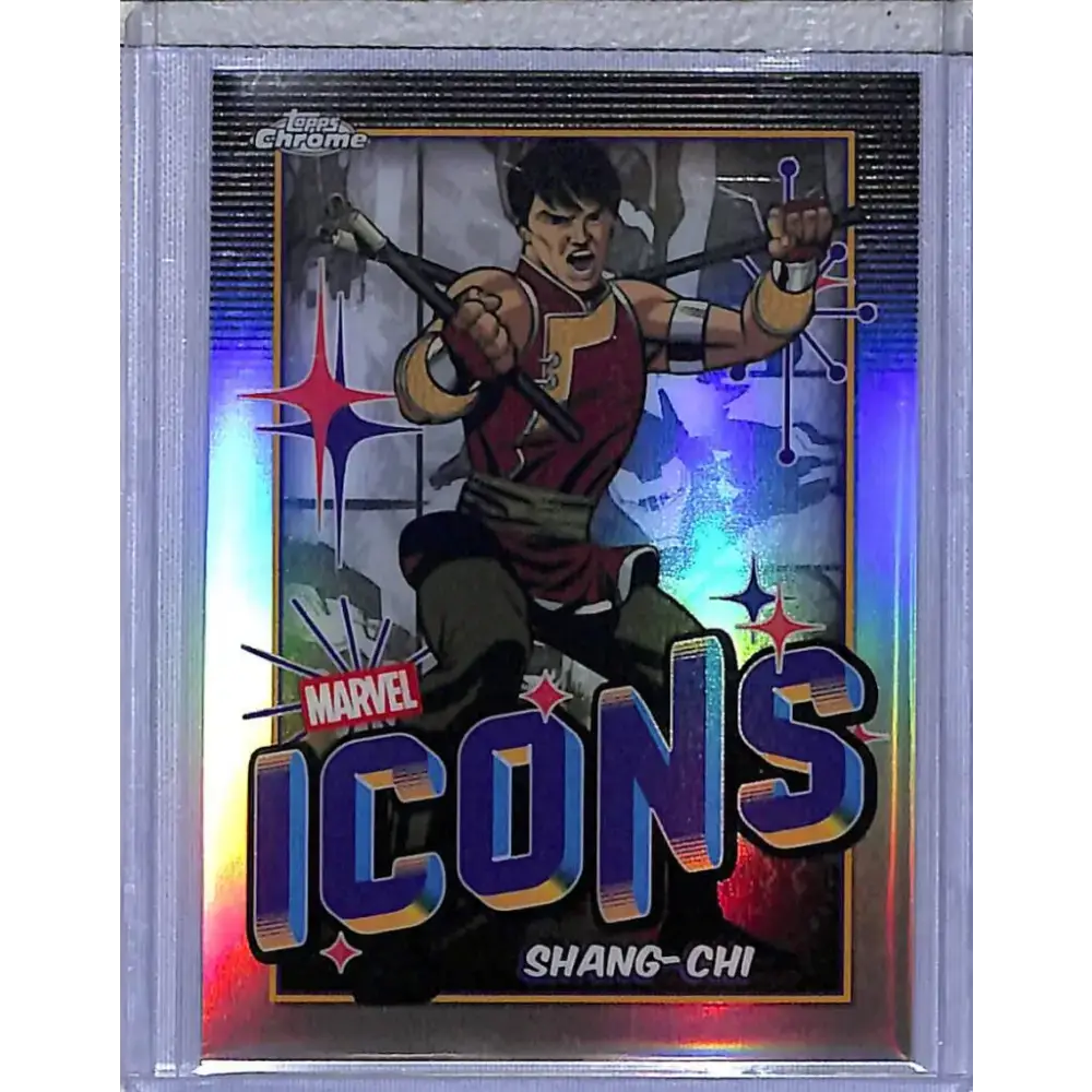 2025 Topps Chrome Icons #MI-9 Shang-Chi NM-MT - Marvel Card Single