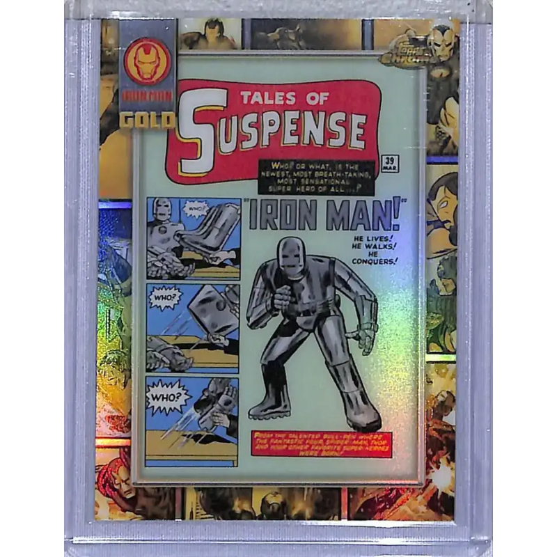 2025 Topps Chrome Iron Man Gold #IM-1 #39 NM-MT - Marvel Card Single