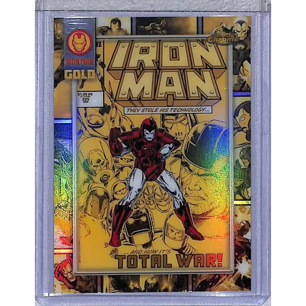 2025 Topps Chrome Iron Man Gold #IM-5 #225 NM-MT - Marvel Card Single