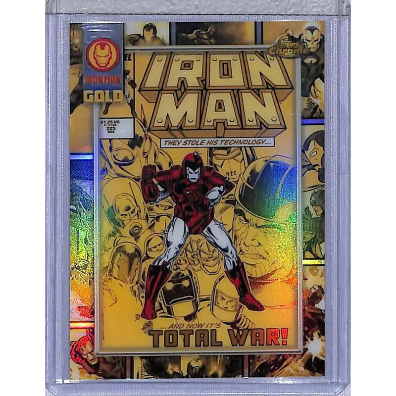 2025 Topps Chrome Iron Man Gold #IM-5 #225 NM-MT - Marvel Card Single