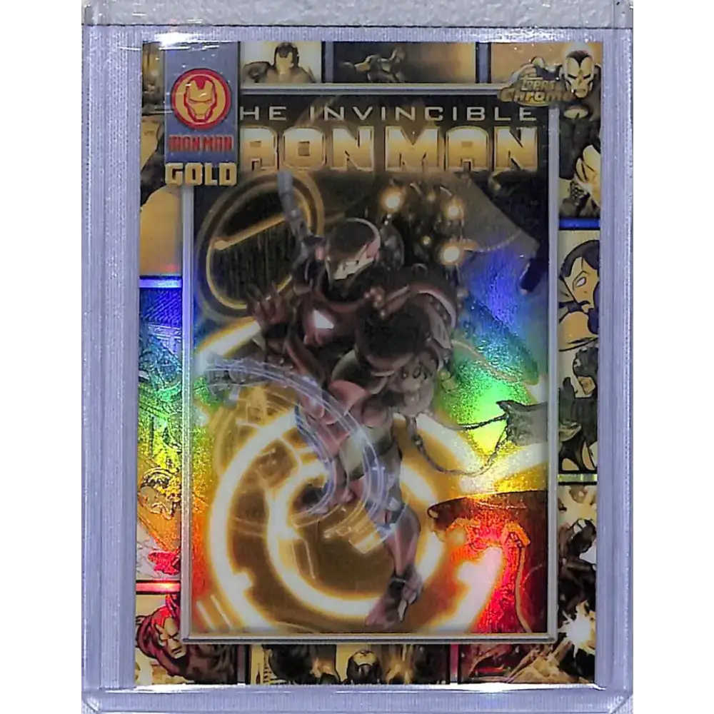 2025 Topps Chrome Iron Man Gold #IM-8 #1 NM-MT - Marvel Card Single