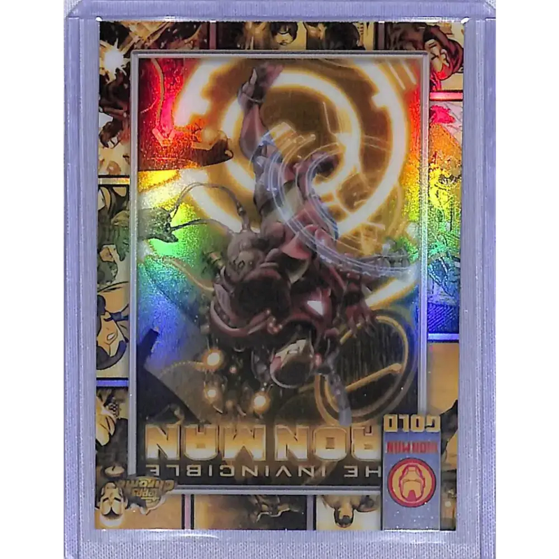 2025 Topps Chrome Iron Man Gold #IM-8 #1 NM-MT - Marvel Card Single