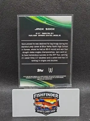 2025 Topps Chrome - Jack Sock #288 Pink Refractor (RC) - Other