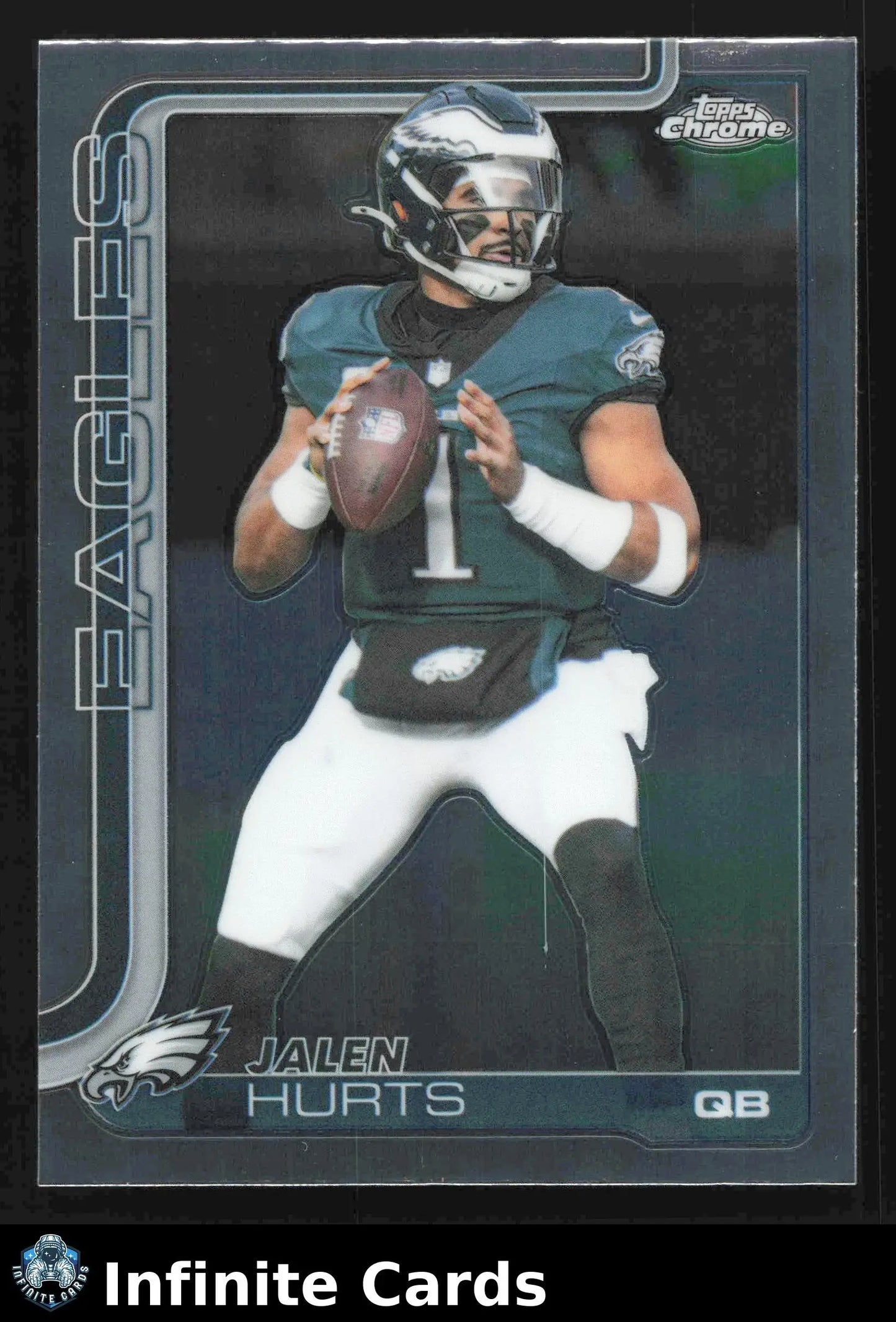 2025 Topps Chrome JALEN HURTS #247 Philadelphia Eagles - Football Card Single