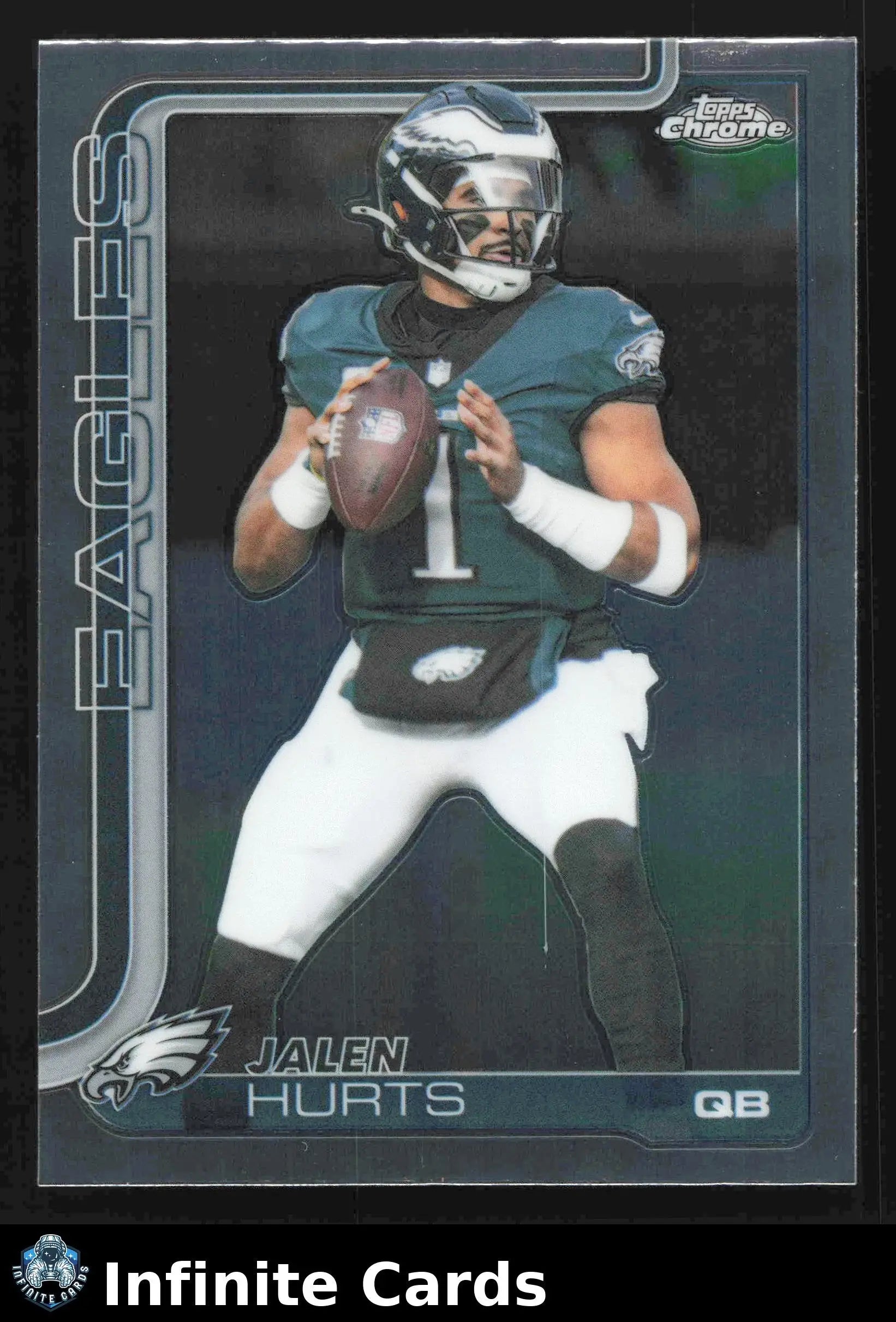 2025 Topps Chrome JALEN HURTS #247 Philadelphia Eagles - Football Card Single