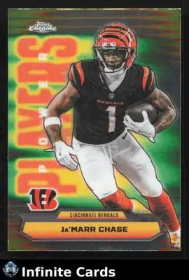 2025 Topps Chrome JA’MARR CHASE #PP-21 Power Players Cincinnati Bengals