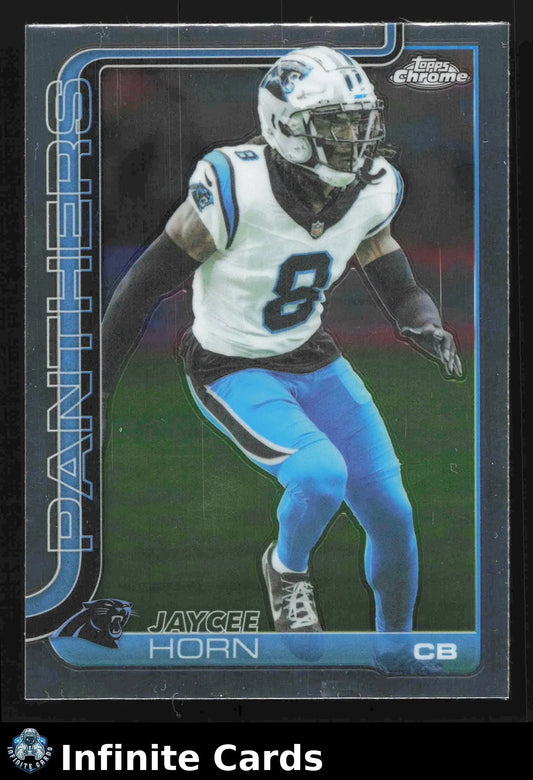 2025 Topps Chrome JAYCEE HORN #41 Carolina Panthers - Football Card Single
