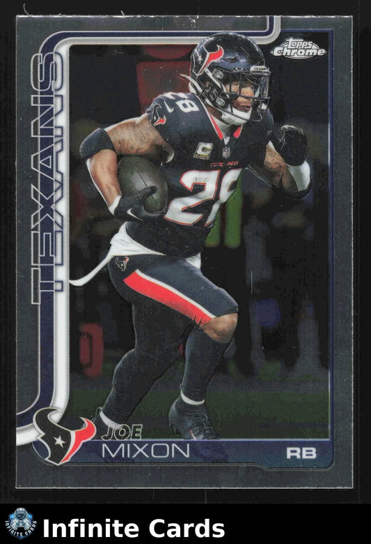 2025 Topps Chrome JOE MIXON #120 Houston Texans - Football Card Single