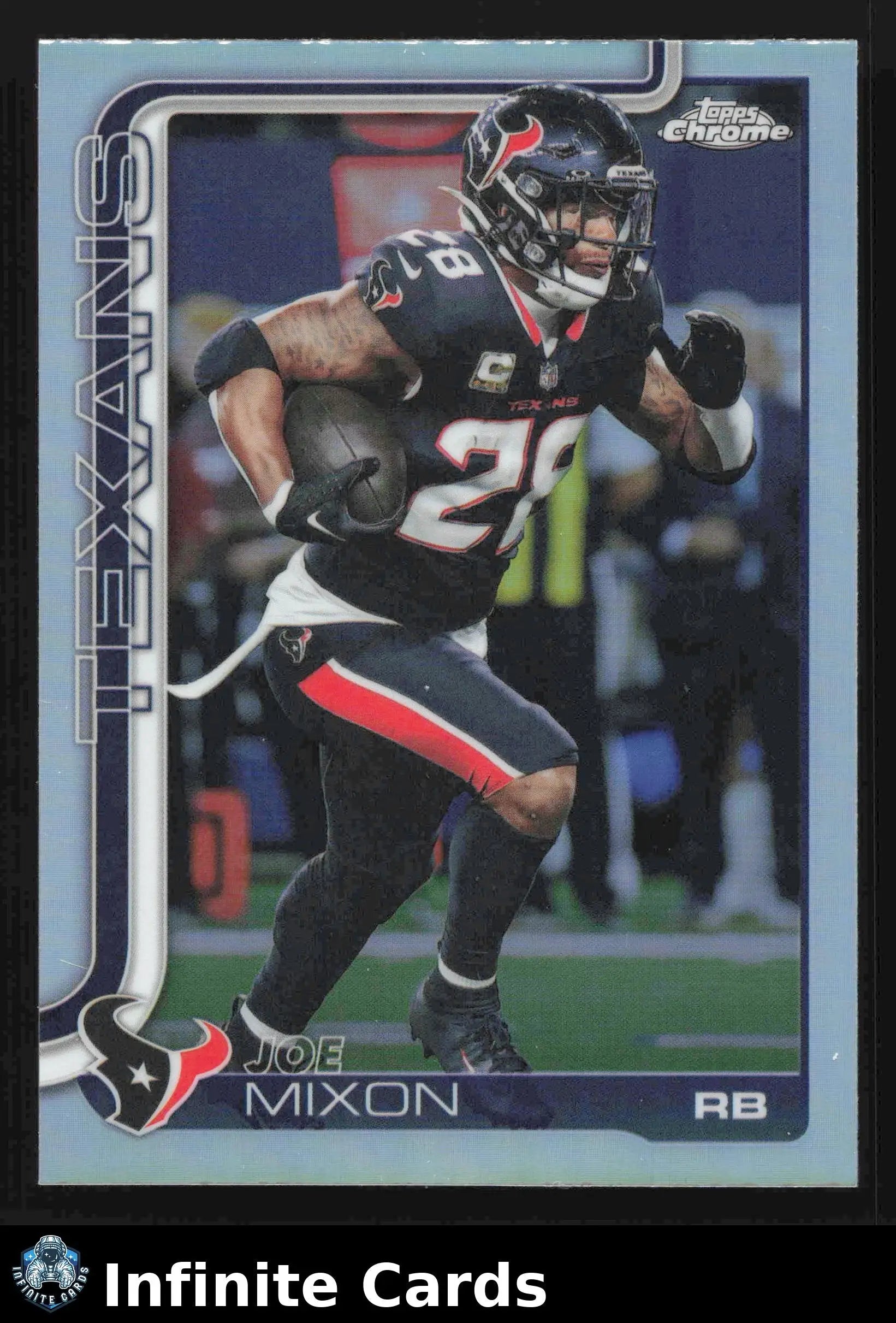 2025 Topps Chrome JOE MIXON #120 Refractor Houston Texans - Football Card Single
