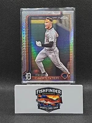 2025 Topps Chrome - Kerry Carpenter #299 Prism Refractor - Baseball Card Single