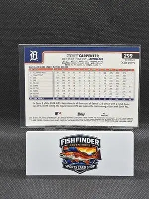 2025 Topps Chrome - Kerry Carpenter #299 Prism Refractor - Baseball Card Single