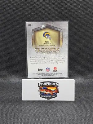 2025 Topps Chrome KURT WARNER X-Fractor Legends Of The Gridiron Rams #LOG-1 - Football Card Single