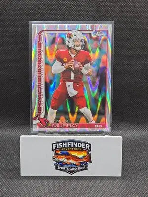 2025 Topps Chrome - Kyler Murray #5 RayWave Refractor - Football Card Single