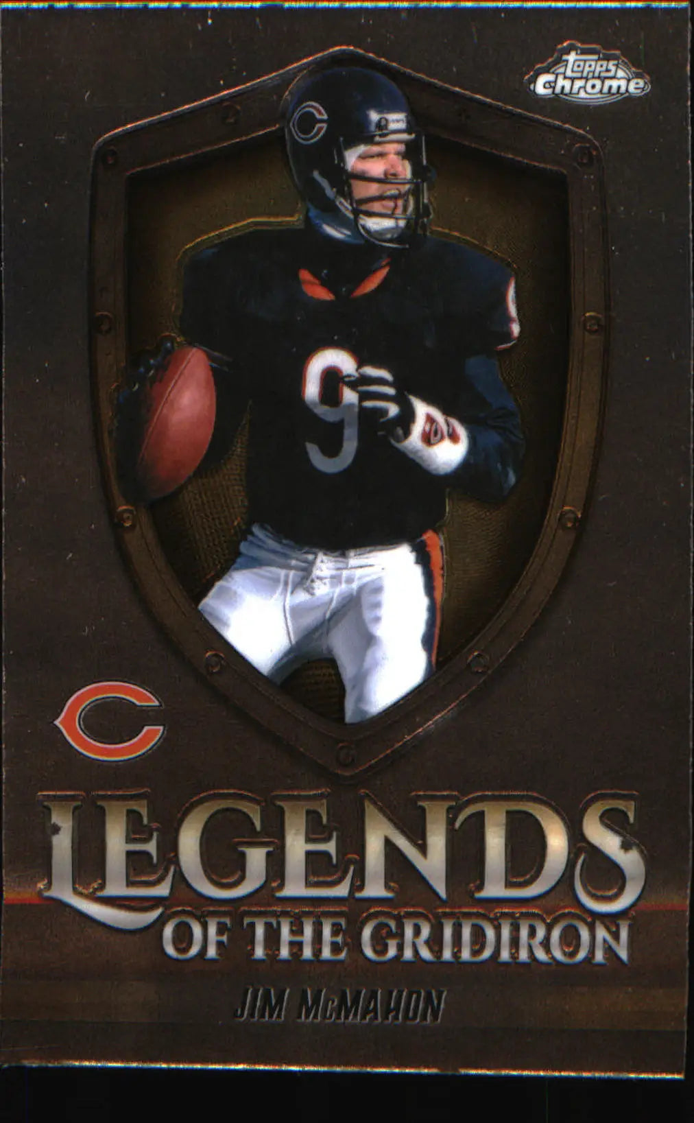 2025 Topps Chrome Legends of the Gridiron #LOG-5 Jim McMahon - Football Card Single