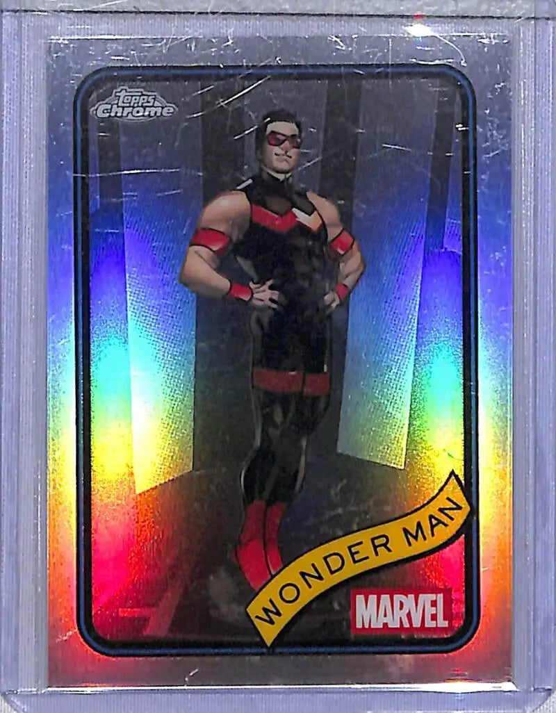 2025 Topps Chrome Marvel #100 Wonder Man NM-MT - Marvel Card Single