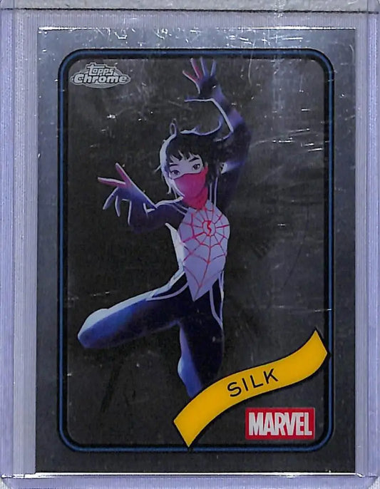 2025 Topps Chrome Marvel #108 Silk NM-MT - Marvel Card Single