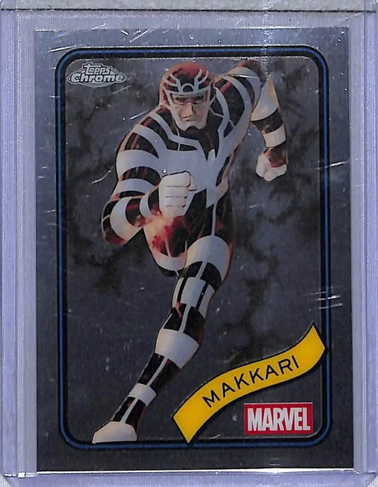 2025 Topps Chrome Marvel #114 Makkari NM-MT - Marvel Card Single