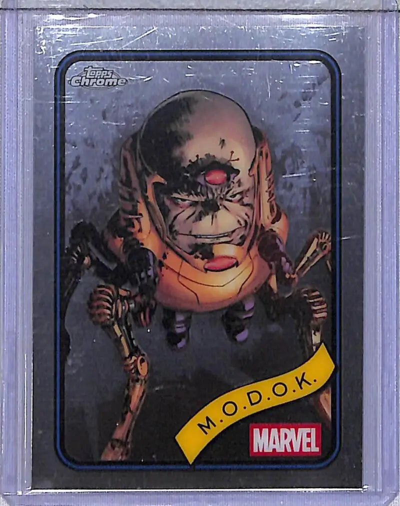 2025 Topps Chrome Marvel #117 M.O.D.O.K. NM-MT - Marvel Card Single