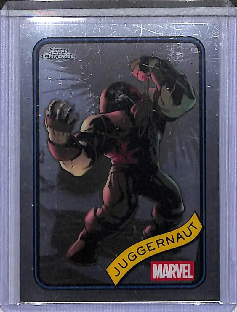 2025 Topps Chrome Marvel #146 Juggernaut NM-MT