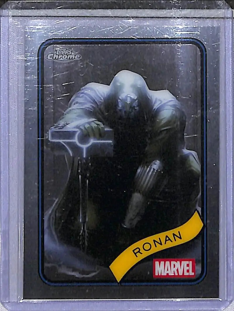 2025 Topps Chrome Marvel #157 Ronan NM-MT - Marvel Card Single