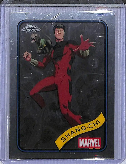 2025 Topps Chrome Marvel #159 Shang-Chi NM-MT - Marvel Card Single
