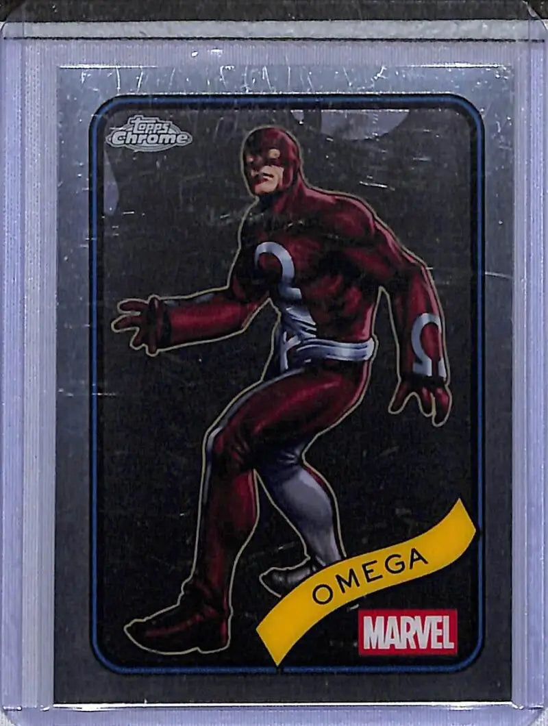 2025 Topps Chrome Marvel #196 Omega NM-MT - Marvel Card Single