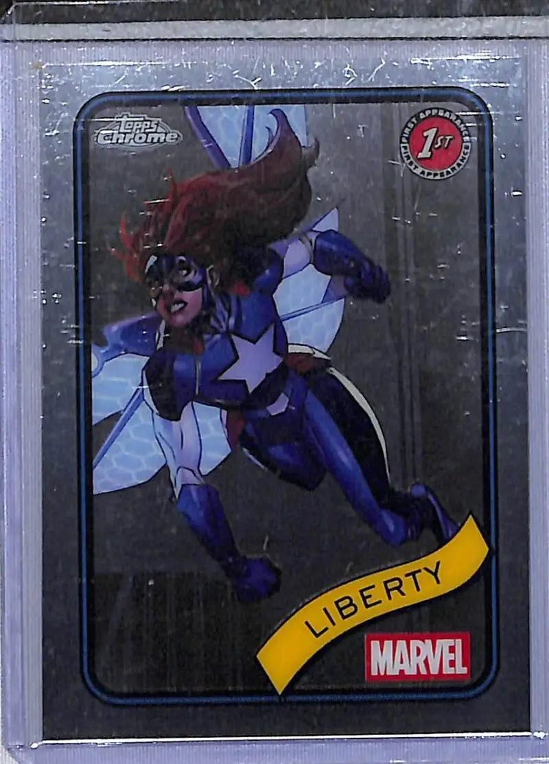2025 Topps Chrome Marvel #198 Liberty NM-MT