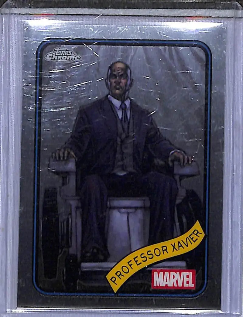 2025 Topps Chrome Marvel #27 Professor Xavier NM-MT - Marvel Card Single