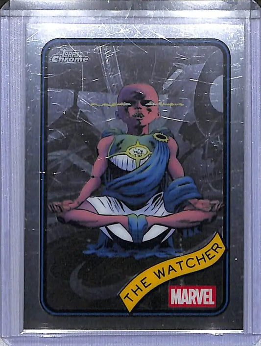 2025 Topps Chrome Marvel #28 The Watcher NM-MT - Marvel Card Single