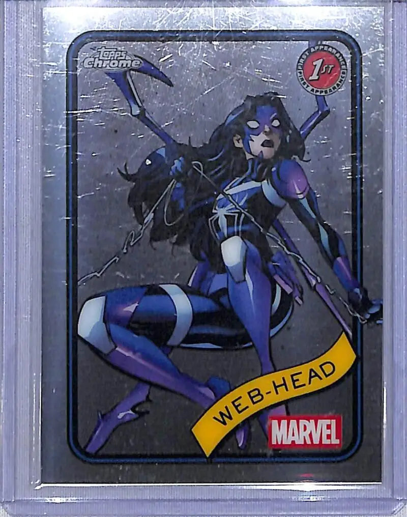 2025 Topps Chrome Marvel #32 Web-Head NM-MT - Marvel Card Single