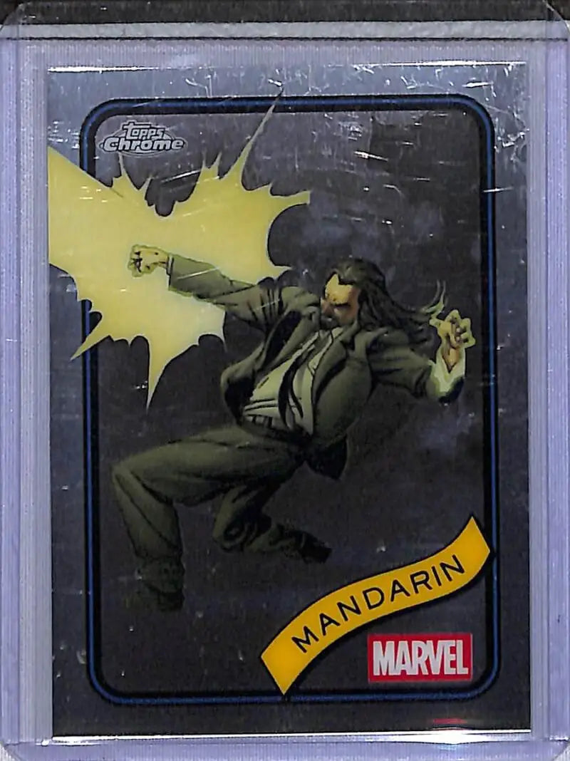 2025 Topps Chrome Marvel #41 Mandarin NM-MT - Marvel Card Single