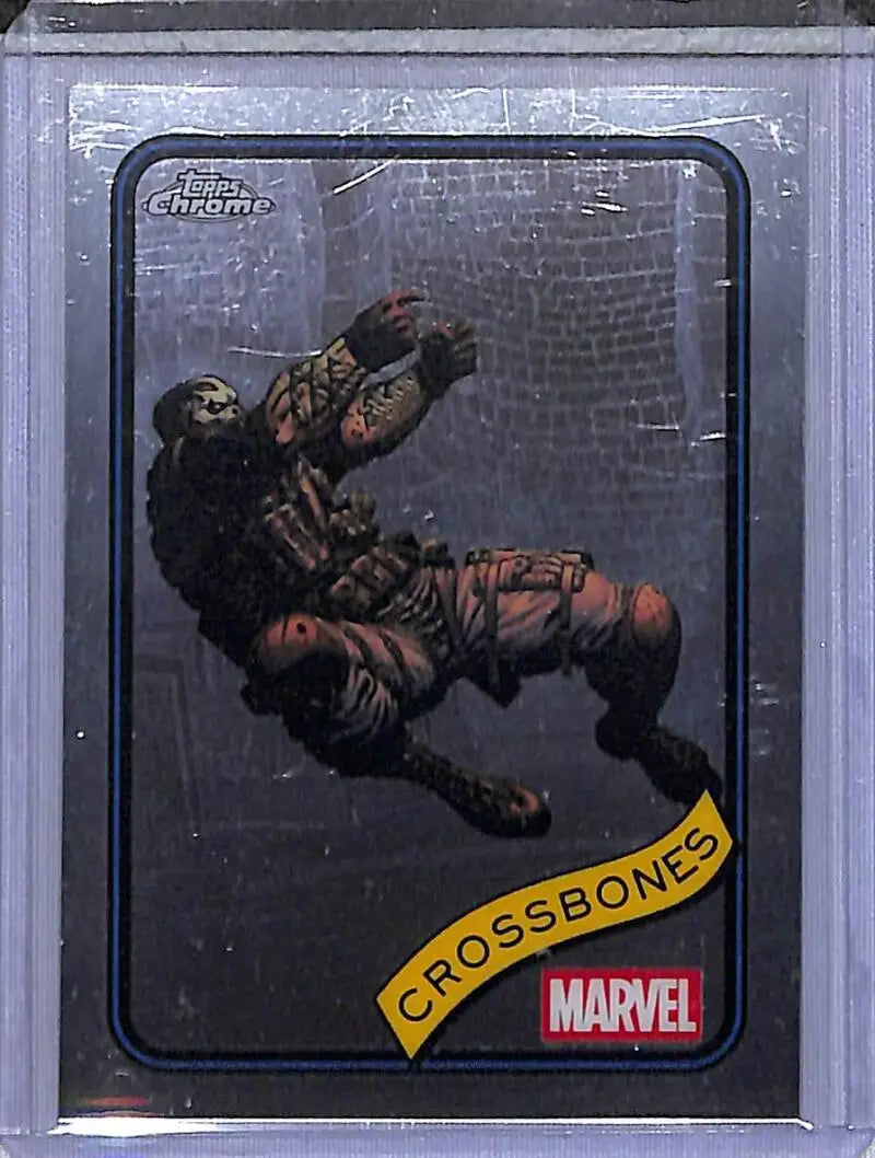 2025 Topps Chrome Marvel #42 Crossbones NM-MT - Marvel Card Single