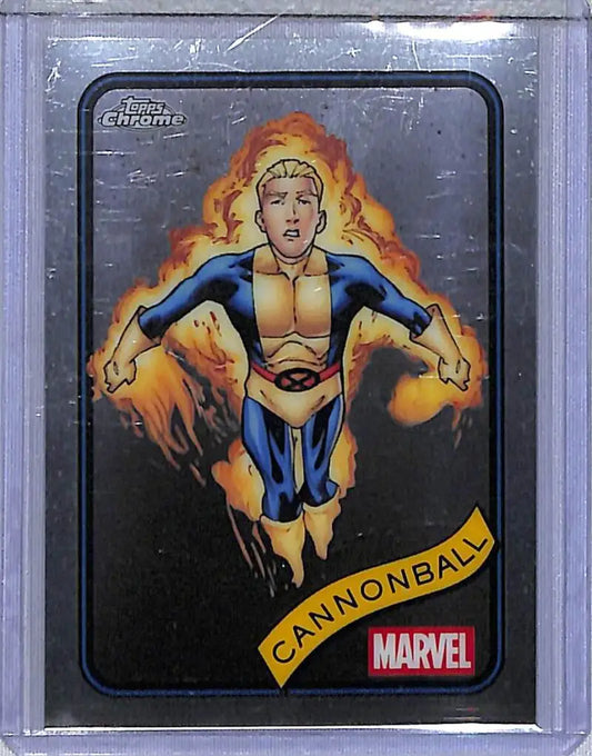 2025 Topps Chrome Marvel #51 Cannonball NM-MT - Marvel Card Single