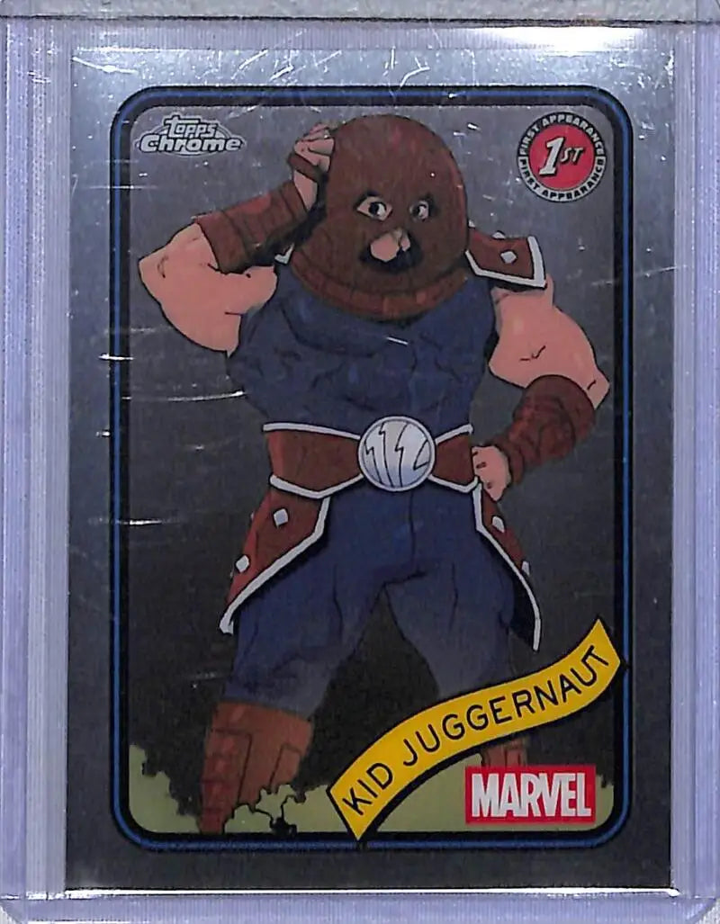 2025 Topps Chrome Marvel #60 Kid Juggernaut NM-MT