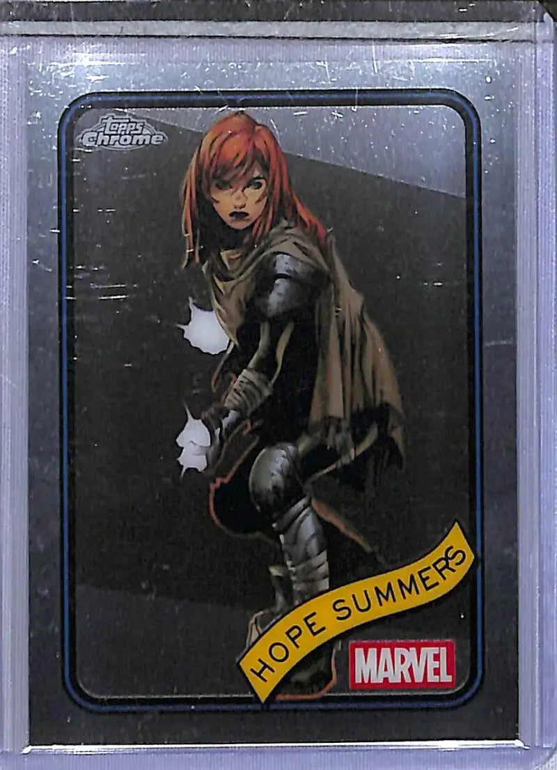 2025 Topps Chrome Marvel #73 Hope Summers NM-MT - Marvel Card Single