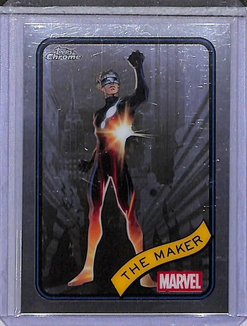 2025 Topps Chrome Marvel #74 The Maker NM-MT - Marvel Card Single