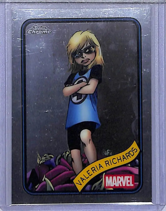 2025 Topps Chrome Marvel #87 Valeria Richards NM-MT - Marvel Card Single