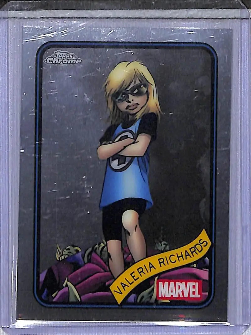 2025 Topps Chrome Marvel #87 Valeria Richards NM-MT - Marvel Card Single