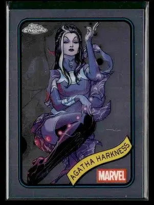 2025 Topps Chrome Marvel Agatha Harkness #6 - Marvel Card Single