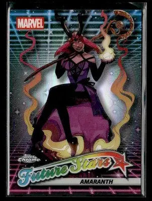 2025 Topps Chrome Marvel Amaranth #FS-8 Future Stars - Marvel Card Single