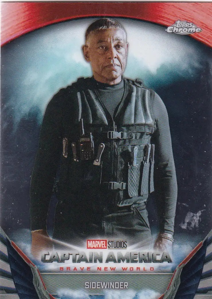 2025 Topps Chrome Marvel Captian America Brave New World #BNW-8 Sidewinder - Other