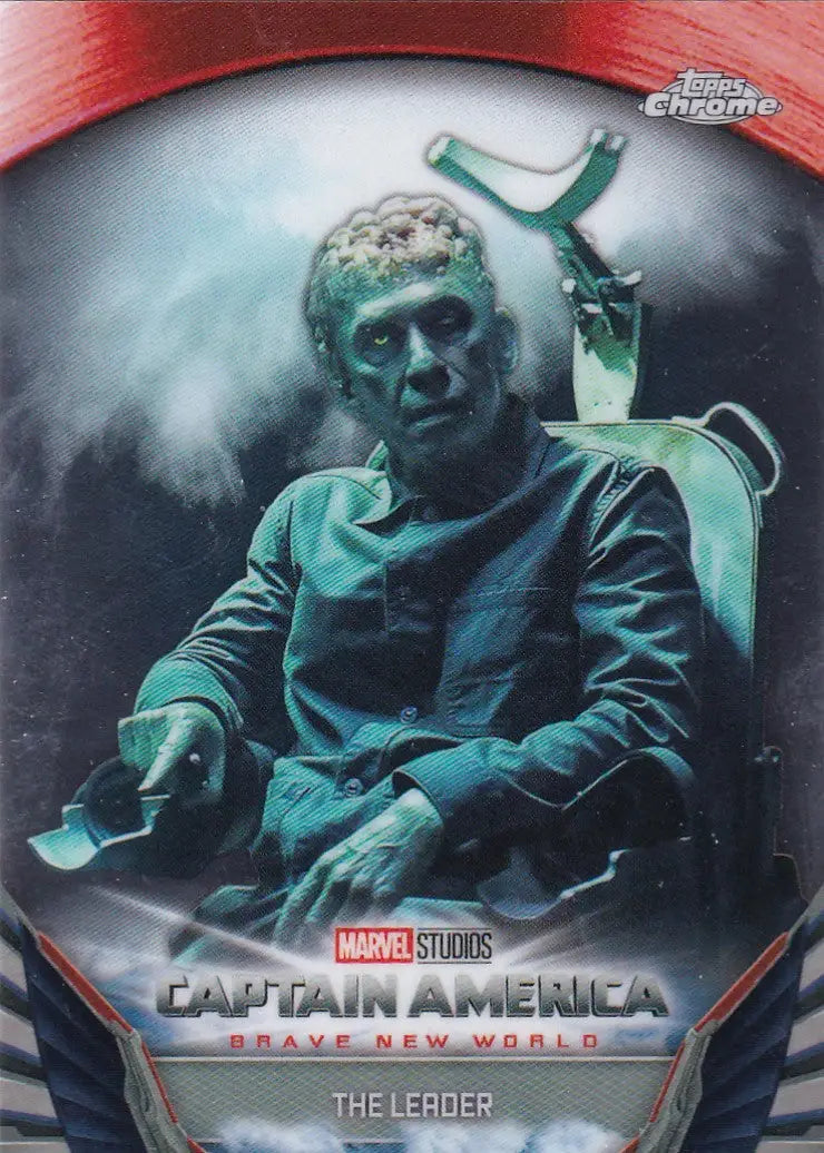 2025 Topps Chrome Marvel Captian America Brave New World #BNW-9 The Leader