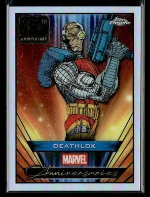 2025 Topps Chrome Marvel Deathlok #MA-24 Marvel Anniversaries - Marvel Card Single