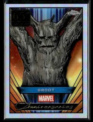 2025 Topps Chrome Marvel Groot #MA-2 Marvel Anniversaries - Marvel Card Single