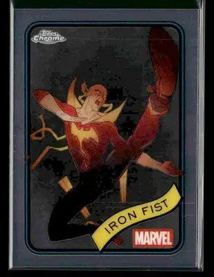 2025 Topps Chrome Marvel Iron Fist #137 - Marvel Card Single
